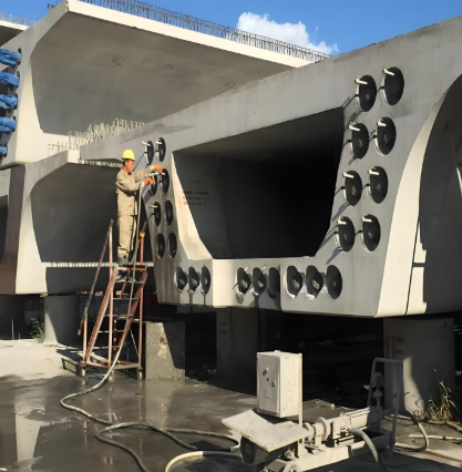 公坡镇压浆料施工流程及注意事项